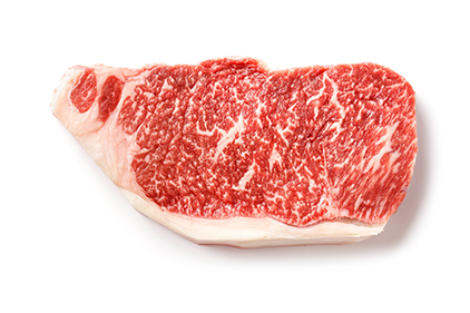 Wagyu strip loin steak