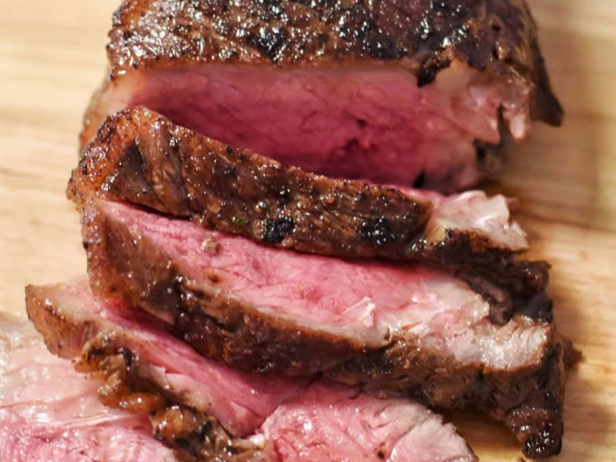 brown sugar rubbed ny strip steak recipe