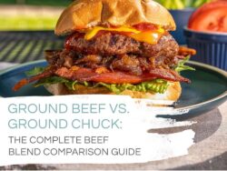 ground beef vs ground chuck comparison