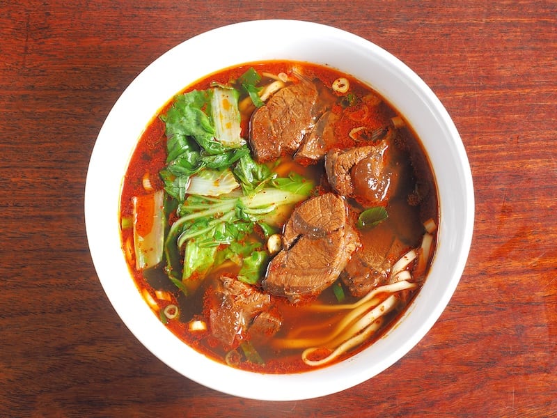 Beef Noodle Soup with natural angus beef