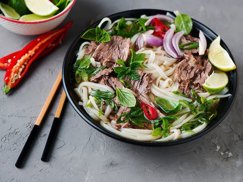 Pho Bo with natural angus beef